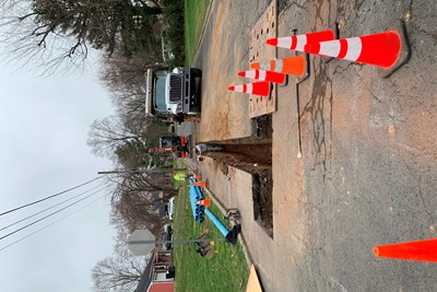 The Upper Southampton Municipal Authority - Begins Water Main Replacement on Elkins Circle