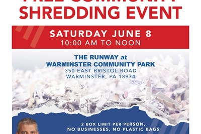 Senator Frank Farry's FREE Community Shredding Event